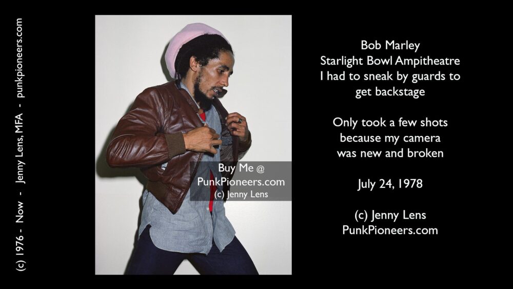 Marley (Bob), July 24, 1978
